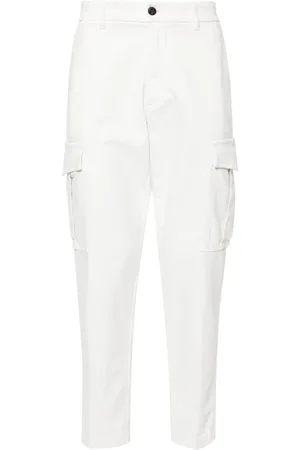 ELEVENTY Slim-fit Trousers, male, , W36, Cargo Trousers with Side and Back Pockets