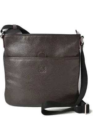 Loewe Pre-owned Cross Body Bags, male, , ONE SIZE, Pre-owned Leather shoulder-bags