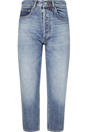 J.W.Anderson Cropped Straight Leg Jeans with Pockets
