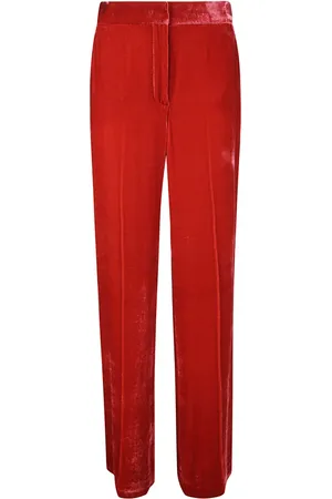 P.A.R.O.S.H. Relaxed Fit Trousers with Hidden Closure