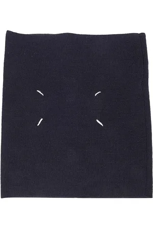 Maison Margiela Winter Scarves, female, , S, Wool Neck Warmer with Stitched Logo
