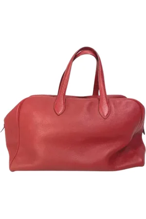 Hermès Pre-owned Weekend Bags, female, , ONE SIZE, Pre-owned Leather travel-bags