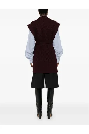 Fabiana Filippi Round-neck Knitwear, female, , M, Knit Vest