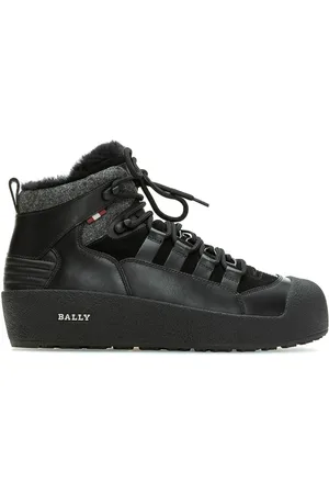 Bally Lace-up Boots, male, , 5 UK, Stylish Leather Boots for Men