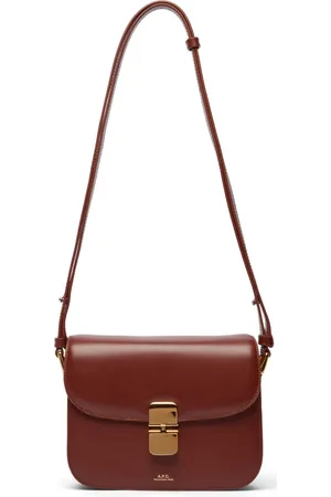 A.P.C. Small Leather Vintage Clutch Bag