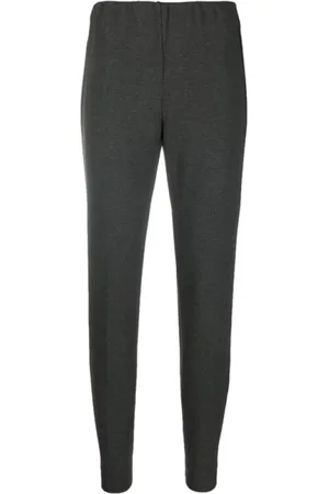 LE TRICOT PERUGIA Sweatpants, female, , 3XL, Grey Stretch Leggings with Straight Cut