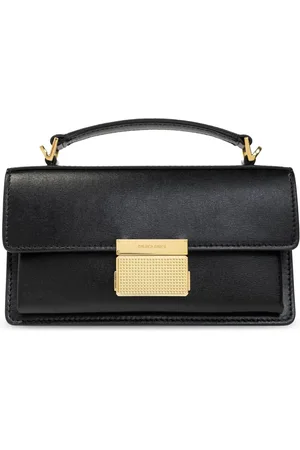 Golden Goose Handbags, female, , ONE SIZE, Leather Shoulder Bag with Gold-tone Buckle