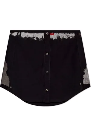 Diesel Denim Skirts, female, , XS, Short Skirt O-Malvy