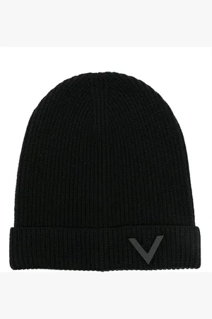 VALENTINO GARAVANI Beanies, male, , ONE SIZE, Winter Knit Beanie Hat
