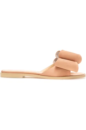Mach & Mach Sliders, female, , 3 1/2 UK, Golden Sandals