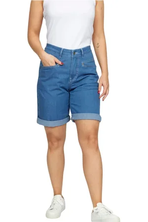 2-Biz Denim Shorts, female, , XL, Denim Shorts Knickers Tessa.Hs24