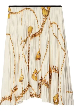 Burberry /Gold Shield Hardware Skirt