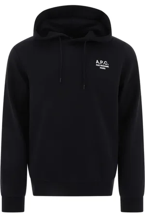 A.P.C. Hoodies, female, , M, Logo Print Hooded Jumper