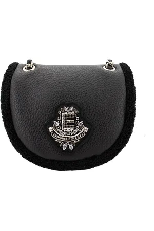 ERMANNO SCERVINO Cross Body Bags, female, , ONE SIZE, Sheepskin Mini Shoulder Bag with Fur Trim