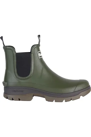 Barbour Chelsea Boots, male, , 10 UK, Iconic Wellington Boots in Olive
