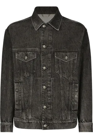 Dolce & Gabbana Denim Logo Jacket Italy