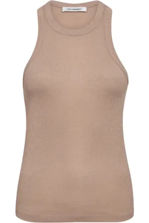 Co`Couture Sleeveless Tops, female, , XS, Glitter Tank Top