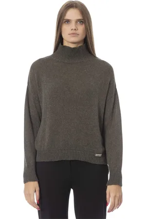 BALDININI Turtlenecks, female, , M, Volcano Neck Long Sleeve Jumper