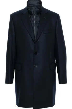 FAY Single-Breasted Coats, male, , 3XL, Stylish Winter Jacket