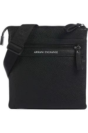 Armani Exchange Messenger Bags, male, , ONE SIZE, Crossbody Bag with Front Zip Pocket
