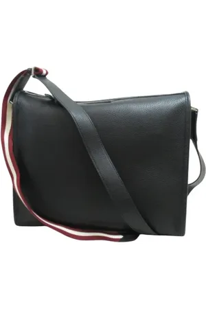 Bally Pre-owned Cross Body Bags, female, , ONE SIZE, Pre-owned Leather shoulder-bags