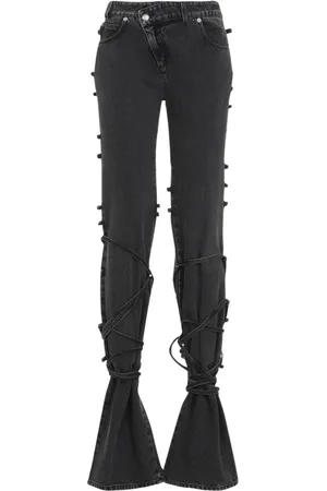 Alexander McQueen Flared Jeans, female, , W26, Jeans for Women Aw24