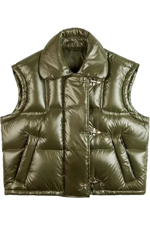 FAY Puffer Vest with Zip Closure