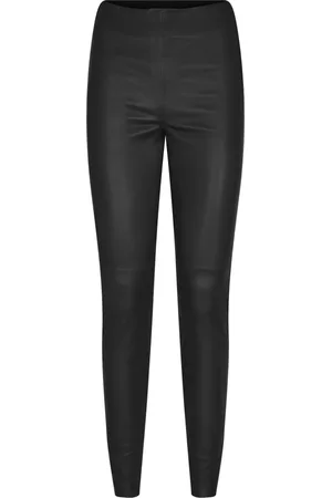 Mos Mosh Leather Trousers, female, , S, Leather Leggings Stretchy Fit