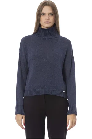 BALDININI Turtlenecks, female, , M, Volcano Neck Long Sleeve Jumper