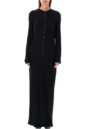 Acne Studios Maxi Dresses, female, , XS, Ribbed Long Dress Aw24