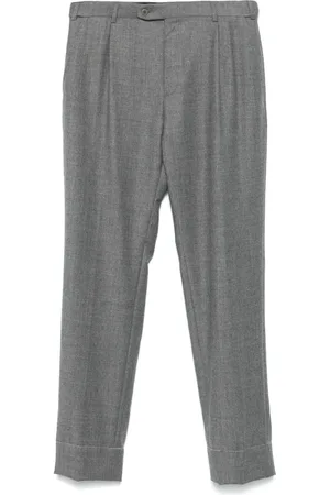 BRIONI Virgin Wool Trousers with Pockets