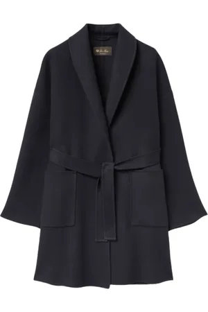 Loro Piana Luxurious Cashmere Coat with Pockets