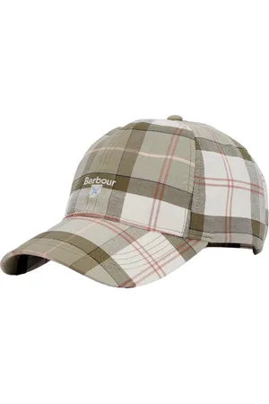 Barbour Caps, male, , ONE SIZE, Tartan Sports Cap Glenmore Olive