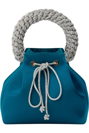 Hibourama Handbags, female, , ONE SIZE, Zircon Linda Satin Handbag