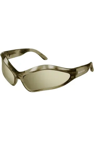 Balenciaga Sunglasses, unisex, , ONE SIZE, Bronze Havana Sunglasses Bb0314S 003