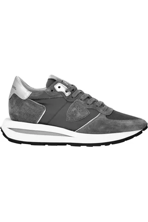 Philippe model Sneakers, male, , 10 UK, Tropez Haute Low Mondial Anthracite Trainers