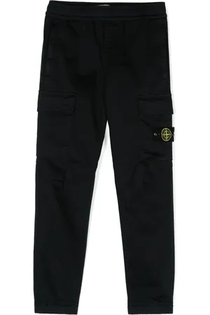 Stone Island Trousers, unisex, , 8 Y, Casual Cargo Trousers