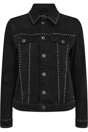 Mos Mosh Denim Jackets, female, , M, Cool Denim Jacket with Studs