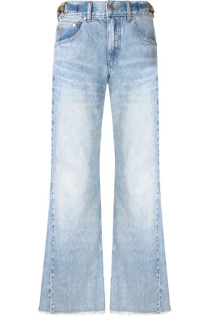 Stella McCartney Flared Jeans, female, , W27, Gold Chain Bootcut Jeans