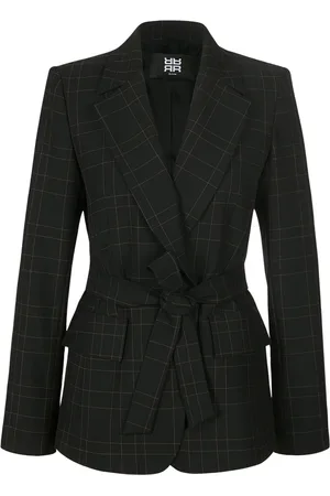 Riani Blazers, female, , S, Checkered Belted Blazer