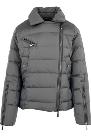 MOORER Winter Jackets, female, , S, Quilted Zip Sleeve Side Pocket Jacket