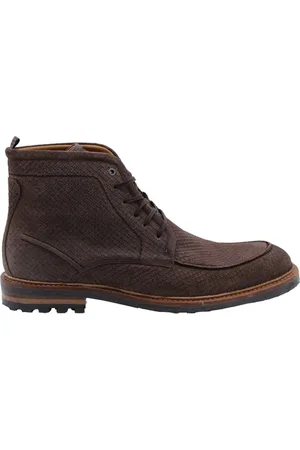 Floris van Bommel Lace-up Boots, male, , 8 1/2 UK, Stylish Embourg Ankle Boot