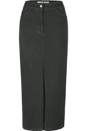 Riani Denim Skirts, female, , S, Denim Midi Skirt with Slit
