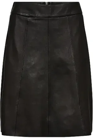 Mos Mosh Leather Skirts, female, , XS, Classic A-line Leather Skirt
