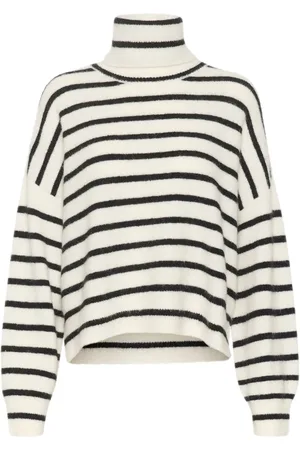 Gestuz Striped Rollneck Jumper Alphagz Style