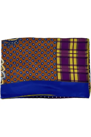 ALTEA Scarves, female, , ONE SIZE, Patterned Silk Modal Scarf
