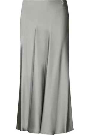 HERNO Maxi Skirts, female, , M, Grey Elegant Skirts Aw24