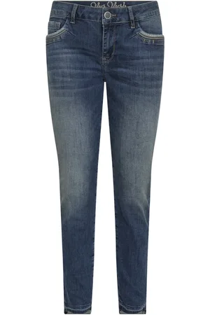 Mos Mosh Slim-fit Jeans, female, , W26, Slim-Fit Jeans with Embroidered Details