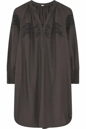 gustav Short Dress with Embroidered Details