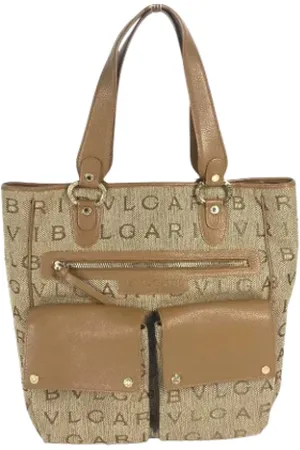 Bvlgari Pre-owned Tote Bags, female, , ONE SIZE, Pre-owned Leather shoulder-bags